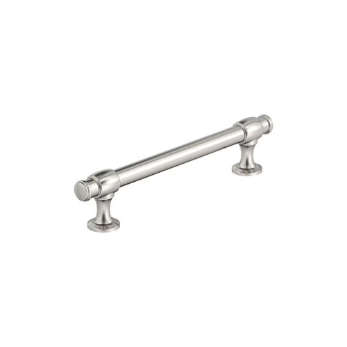 Amerock Hardware - Winsome 5-1/16 inch (128mm) Center-to-Center Pull is finished in Polished Nickel - BP36767PN