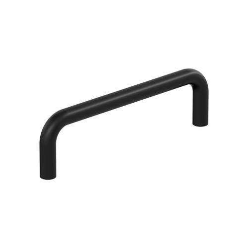 Amerock Hardware - Wire Pulls 4 inch (102mm) Center-to-Center Pull is finished in Matte Black - BP76312MB