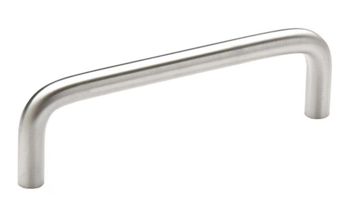 Amerock Hardware - Wire Pulls 3-3/4 inch (96mm) Center-to-Center Pull is finished in Brushed Chrome - BP76313CS26D