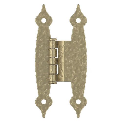 Amerock Hardware - Amerock 3/8 inch (10mm) Offset Hinge is finished in Golden Champagne - BPR3406BBZ