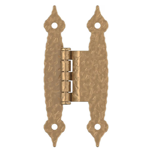 Amerock Hardware - Amerock 3/8 inch (10mm) Offset Hinge is finished in Champagne Bronze - BPR3406CZ