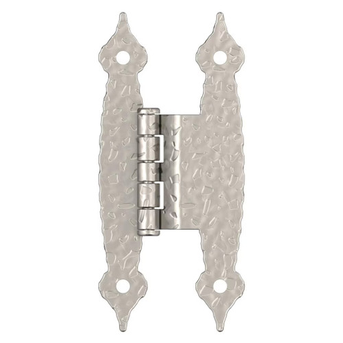 Amerock Hardware - Amerock 3/8 inch (10mm) Offset Hinge is finished in Satin Nickel - BPR3406G10