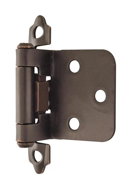 Amerock Hardware - Amerock Variable Overlay Hinge is finished in Oil-Rubbed Bronze - BPR3429ORB