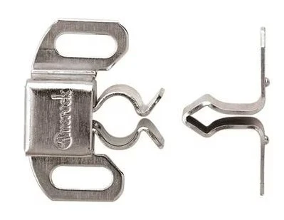 Amerock Hardware - Functional 1-5/16 inch (33mm) Length Catch is finished in Zinc - BP34712G
