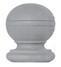 Nantucket Post Cap - Extra Large Colonial Finial Top - without Grooves - DT80C