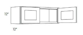 CNC Cabinetry Elegant Smoky Grey Kitchen Cabinet - W3312