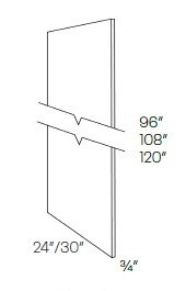 CNC Cabinetry Sydney Plus Sleek White Kitchen Cabinet - UREP30-10