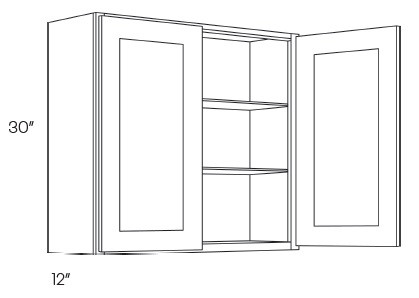 CNC Cabinetry Sydney Plus Sahara Kitchen Cabinet - W3630