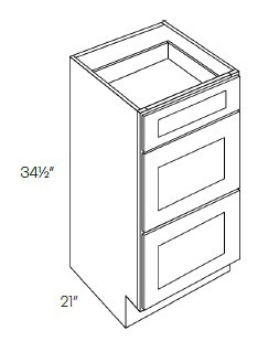 CNC Cabinetry Richmond Plus Sage Bath Cabinet - VDB15