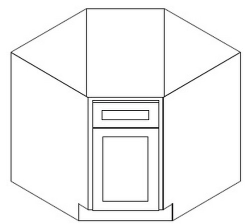 Forevermark White Kitchen Cabinet - BDCF36-KW