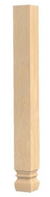 Kensington 29" Leg Walnut 3" SQ. X 29" H