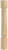 Palladian Island Column Paint Grade 3.5" SQ. X 34.5" H