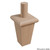 Wright Column Foot Alder 3" Square x 4.5" H (6.5" overall height)