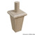 Wright Column Foot White Oak 3" Square x 4.5" H (6.5" overall height)