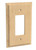 Single Levington Switch Plate Hard Maple 3.5" W x .375" T x 5.75" H