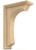 Large Classic Revival Corbel Hard Maple 3.75" W X 9" D X 14" L