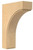 Deep Triad Corbel Alder 2.875" W X 9" D X 12" L