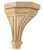 Large Pinnacle Corbel Hard Maple 9" W X 7.25" D X 12" L