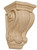 Mini Corinthian Corbel Cherry 2.625" W X 2.5" D X 4.5" L