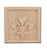 Castlewood - SY-1001-B - Fleur-D-Lis Rosette - Birch