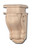 Castlewood - SY-CA-222-R - Traditional Scroll Corbel - Red Oak