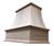 Castlewood - SY-WCVS-36-H-D - Gourmet Chimney Hood W/ Removeable Upper Access - Hickory