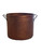 Dagan Industries - Round Bucket Hammered Steel Copper Finish - 1560