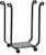 Dagan Industries - Log Rack Black Wrought Iron - 5809