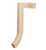 W.M. Coffman - Traditional Gooseneck - LH 2 Riser with Cap 135 Degree - Poplar - 805280