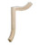 W.M. Coffman - Traditional Gooseneck - RH 2 Riser with Cap - White Oak - 805290