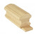 W.M. Coffman - Bristol Rail Solid Cap Plowed with Fillet - Hard Maple - 805231