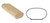 W.M. Coffman - Wall Rail Oval Finger Joint - Hard Maple - 806163