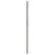 W.M. Coffman - Single Twist Hollow Iron Baluster - Flat Black - 800980