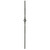W.M. Coffman - Single Basket Hollow Iron Baluster - Flat Black - 800982