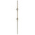 W.M. Coffman - Double Basket Solid Iron Baluster - Oil Rubbed Copper - 800700