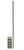 W.M. Coffman - Large Twist Hollow Iron Baluster - Satin Black - 800986
