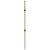 W.M. Coffman - Flat Black Double Knuckle Hollow Iron Baluster - Flat Black - 800959