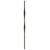 W.M. Coffman - Gothic Spoons with Double Knuckle Solid Iron Baluster - Flat Black - 800604