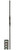 W.M. Coffman - Mediterranean Flower and Arrows Solid Wrought Iron Hammered Baluster - Oil Rubbed Bronze - 800787