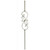 W.M. Coffman - Flat Black Small Scroll Hollow Iron Baluster - Flat Black - 801101