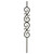 W.M. Coffman - Plain Double Scroll Hollow Iron Baluster - Flat Black - 800617