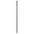 W.M. Coffman - Round Venetian Plain Hollow Iron Baluster - Flat Black - 800647