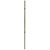 W.M. Coffman - Flat Black Round Venetian Fluted Hollow Iron Baluster - Flat Black - 800488