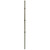 W.M. Coffman - Flat Black Round Venetian Fluted Bar with Knuckle Hollow Iron Baluster - Flat Black - 800489
