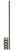 W.M. Coffman - Mega Plain Square Bar Tubular Hollow Iron Baluster - Antique Bronze - 800864