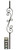 W.M. Coffman - Mega Skinny Scroll Stair Hollow Iron Baluster - Antique Bronze - 800872