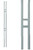 W.M. Coffman - Skinny Square Panel Iron Baluster - Flat Black - 803942