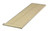 W.M. Coffman - 42" Square Edged Reversible Return Tread - White Oak - 806021