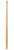 Traditional Plain Pin Top Newel Post Red Oak 4017-RO