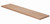 Bullnose 36" Mitered One End Stair Tread Poplar 8070-MOE-36-POP